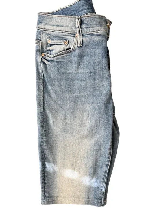 MOTHER Jean Shorts- Undone Hem Weekender in Wild Heart- 28- converted to shorts! - Picture 11 of 12